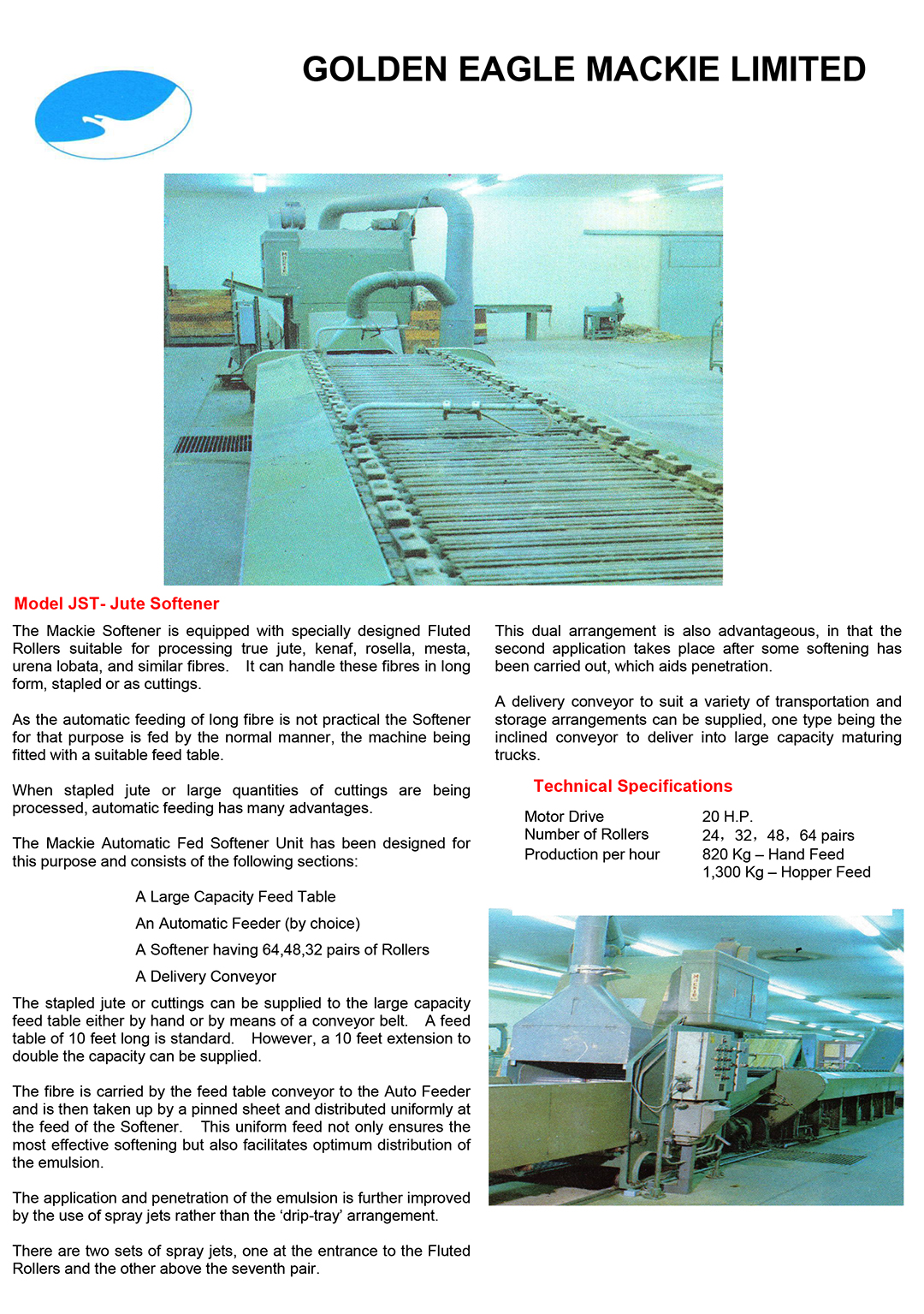 Jute Yarn Processing Line
